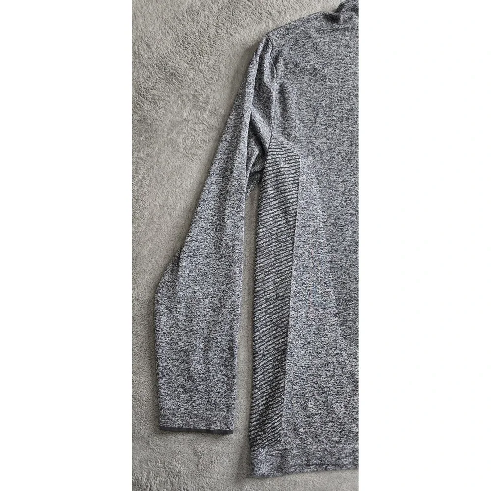 Nike Golf Dri Fit Shirt Mens XL Grey Modern Fit Long Sleeve Performance Stretch